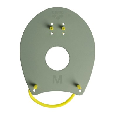 Palas de natación Arena New Elite Hand Paddle 2 Salvia / Lima artica Talla M
