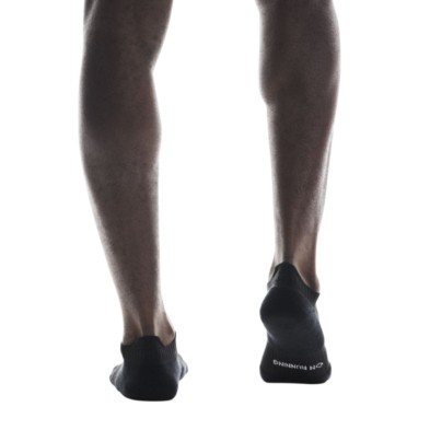 Calcetines Core Run Sock Low Pack de 2 Black talones