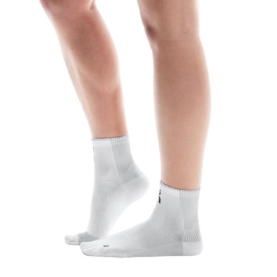 Calcetines On Running Performance Run Sock Mid blanco glaciar