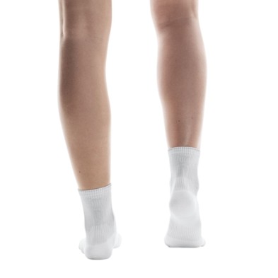 Calcetines On Running Performance Run Sock Mid blanco talones