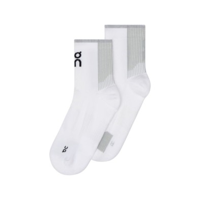 Calcetines On Running Performance Run Sock Mid White/Glacier