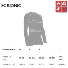 x-bionic tallaje camisetas mujer