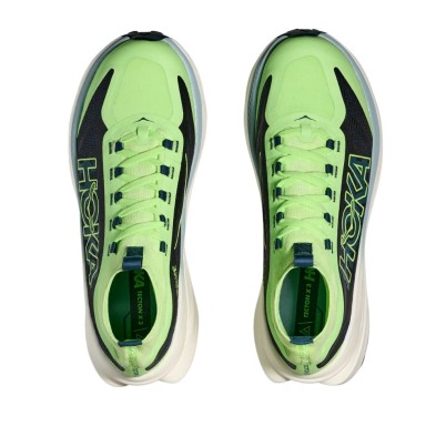 Zapatillas Hoka Tecton X 3 hombre verde manzana azul crepuscular
