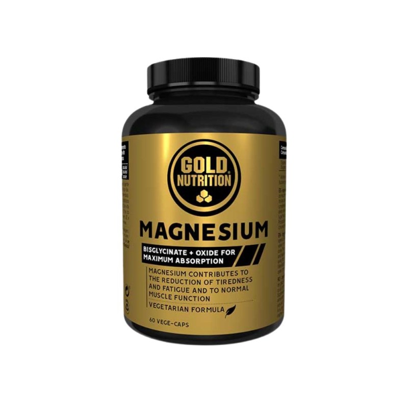 Gold Nutrition Magnesium 600 mg 60 cápsulas