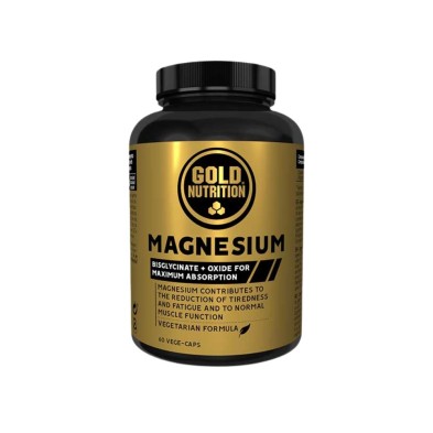 Gold Nutrition Magnesium 600 mg 60 cápsulas