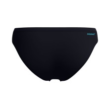 Bañador slip Speedo Tech Panel 7cm Brief hombre negro logo turquesa detrás