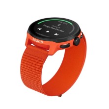 Reloj Deportivo GPS Suunto Run Coral Orange funciones y metricas para running con correa textil
