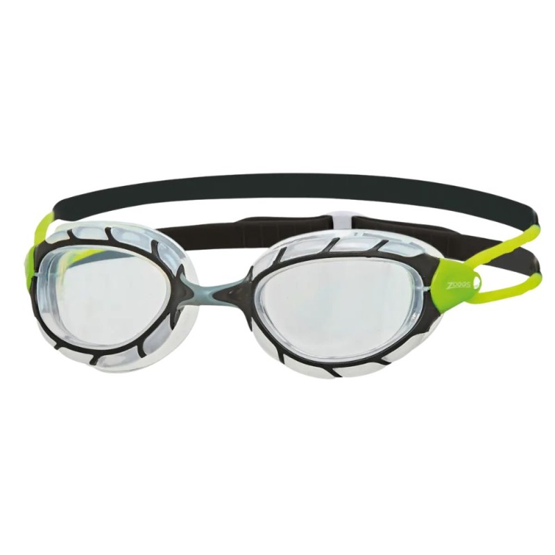 Gafas de natación Zoggs Predator Smaller negro lima
