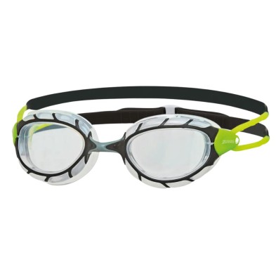 Gafas de natación Zoggs Predator Smaller negro lima