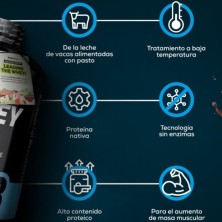 Iso Whey Zero Lactose Reduced proteína en polvo monodosis Fresa características
