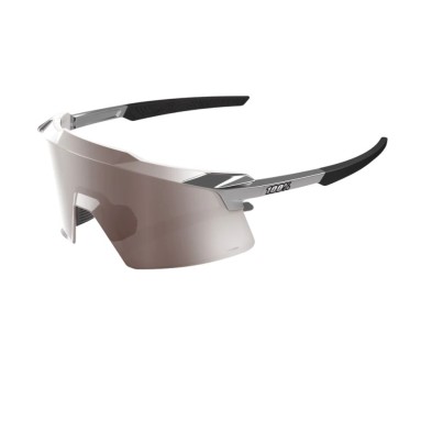 Gafas 100%  Aerocraft Gloss Black Chrome/ Hiper silver Mirror