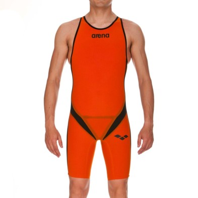 Tritraje Arena Powerskin Carbon Pro hombre naranja / negro