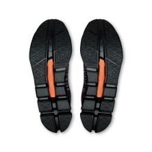 Zapatillas On running Cloudflow 5 Hombre negro suelas de caucho