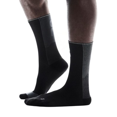 Calcetines On Running Performance Run Sock negro gris