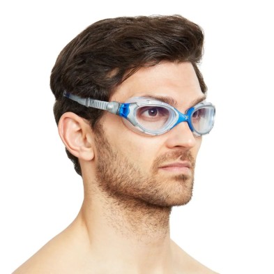 Gafas Zoggs Predator Flex Smaller gris y azul con lente transparente