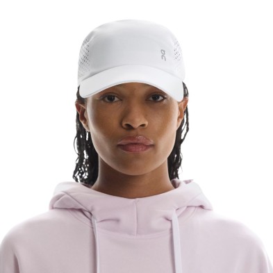 Gorra On Running Lightweight Cap blanca