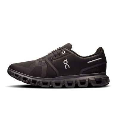 Zapatillas Cloud 6 mujer Black/ Black ahora más cómodas