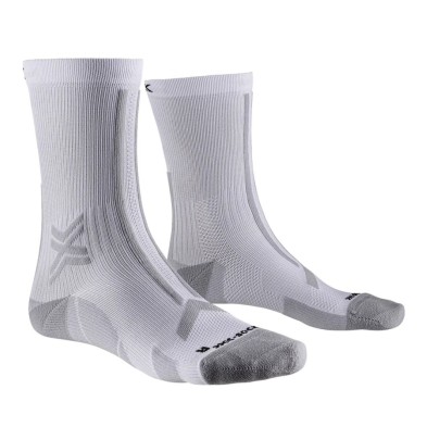 Calcetines X-Bionic X-Socks Run Discover Arctic blanco - gris