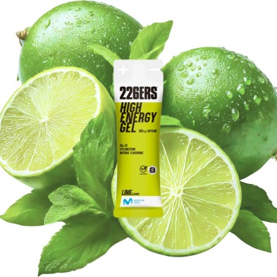 226ers High Energy Gel 76g cafeína Lima