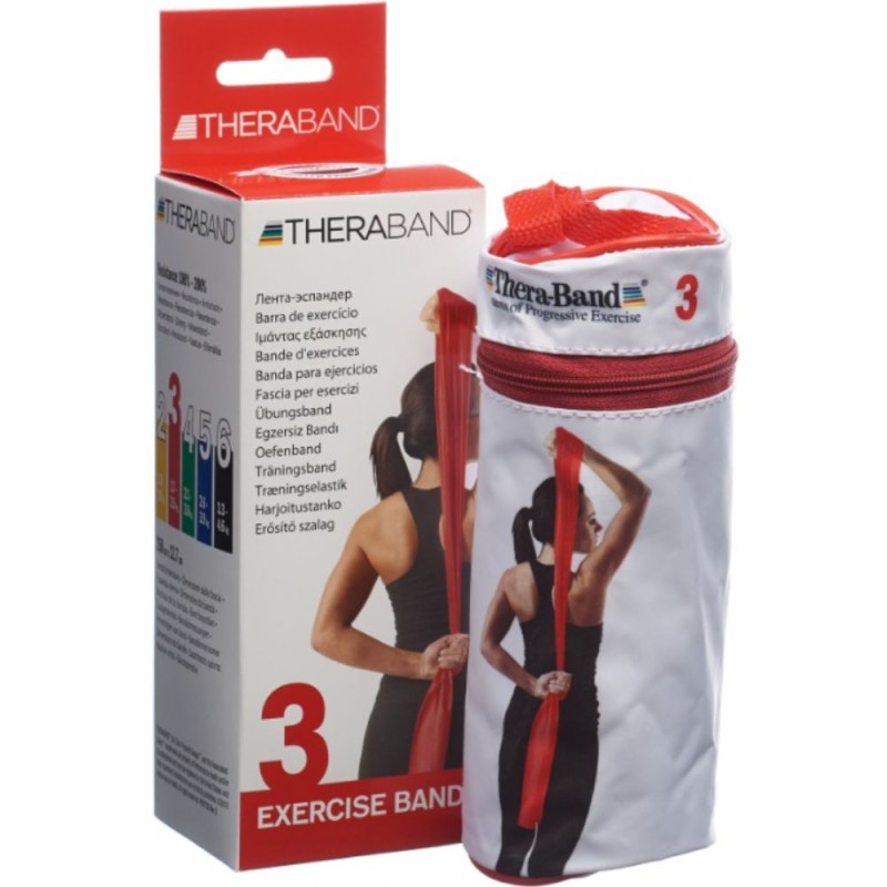 Bandas Elásticas resistencia Theraband 2,50 m