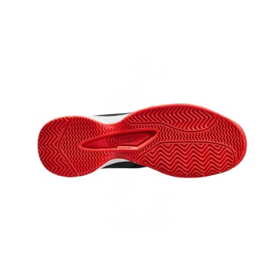 Zapatillas Wilson Rush Pro L Junior Tennis Unisex suela roja suela de goma de alta densidadb