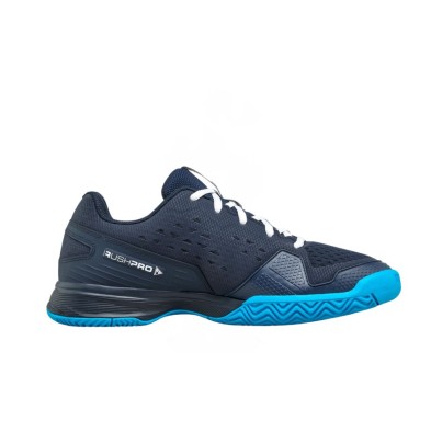 Zapatillas Wilson Rush Pro L Junior Tennis Unisex azul marino, blanco, azul atómico