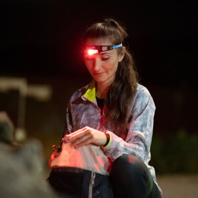 Frontal Ledlenser Neo1R 250 lumenes recargable encendido