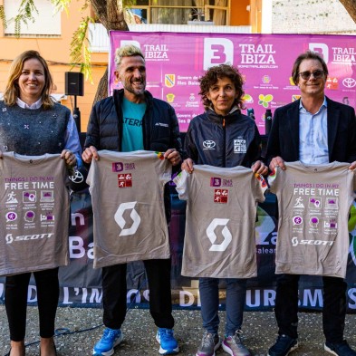 Camiseta 3DTI urban manga corta 3 Dias Trail Ibiza 2025 presentación Ibiza