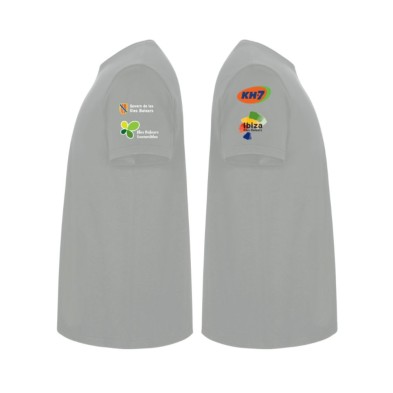 Camiseta 3DTI urban manga corta 3 Dias Trail Ibiza 2025 logos mangas