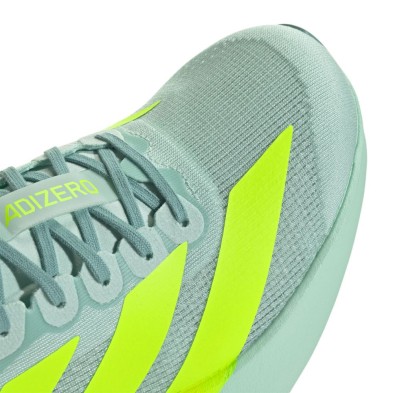 Zapatillas Adidas Adizero Evo SL Mujer Semi Flash Aqua/ Lucid Lemon/ Mint Ton horma clásica
