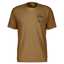 Camiseta manga corta Scott Defined Dri hombre Bread Brown