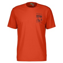 Camiseta manga corta Scott Defined Dri hombre Mars Red