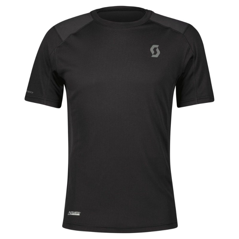 Camiseta manga corta Scott Defined Tech hombre Black