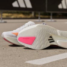 Zapatillas Adidas Adizero Adios Pro 4 Hombre Cloud White / Lucid Orange / Lucid Red