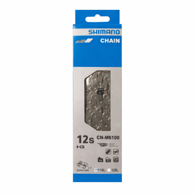 Cadena Shimano Deore CN M6100 12V 116 eslabones