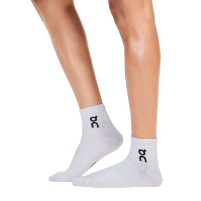 Calcetines Logo Sock Mid Pack de 3 Blanco