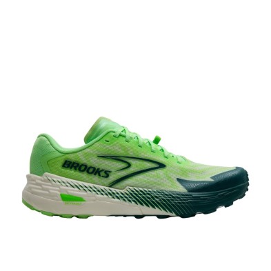 Zapatillas Brooks Catamount 4 hombre verde fluor verde bosque