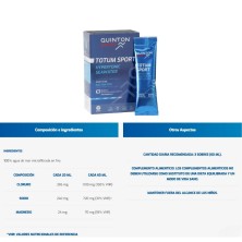 Bebida Hipertónica Totum Sport QUINTON SPORT AGUA DE MAR