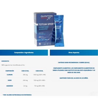 Bebida Hipertónica Totum Sport 10 sobres