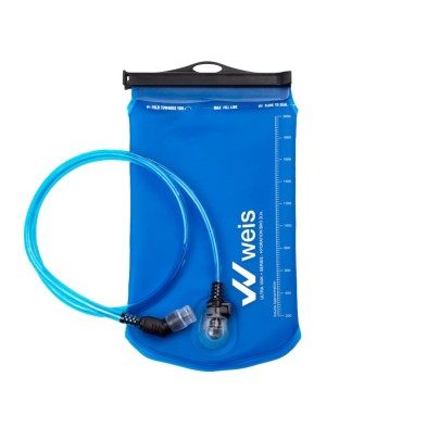 Bolsa hidratacion Weis Hydration Bag 2 L azul vacía