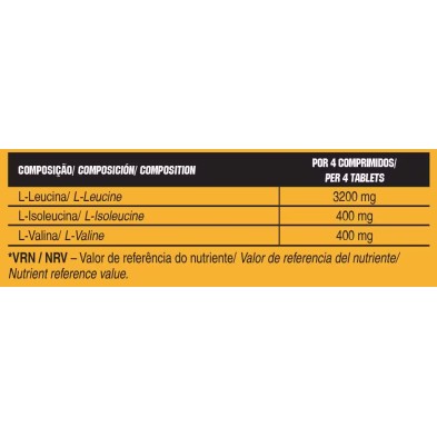 BCAA 8:1:1 200 comprimidos