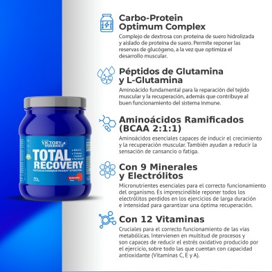 Total Recovery monodosis 50g.