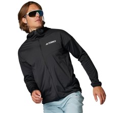 Chaqueta con capucha Adidas Terrex Xperior Climawarm+Wind hombre Black