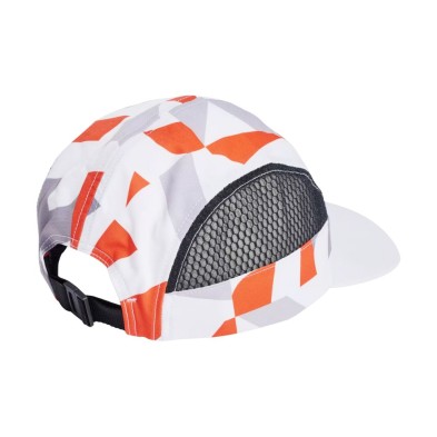 Gorra Adidas Terrex Climacool 5 panel graphic Unisex blanco naranja gris negro