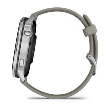 Reloj Deportivo Garmin Venu 4 45mm Silver correa de silicona Gray 56 g con correa incluida