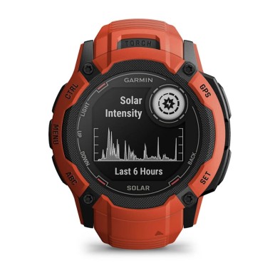 Reloj Multideporte Garmin Instinct 2X Solar 50mm Rojo