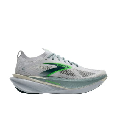 Zapatillas Brooks Hyperion Max 3 Hombre Blanco Gris Verde