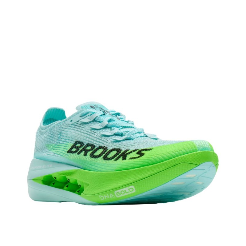 Zapatillas Brooks Hyperion Elite 5 Unisex Limpet Black Green Gecko