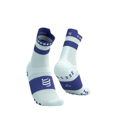 Calcetines Compressport Pro Racing V4.0 Run High blanco morado