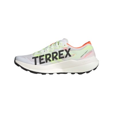 Zapatillas Adidas Terrex Agravic Speed 2 blanco, amarillo fluor, naranja y negro